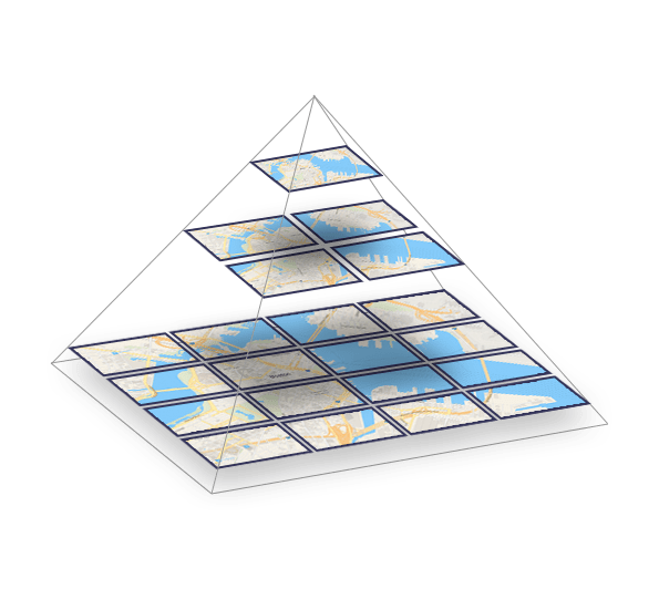 Strengths of vector tiles over raster tiles